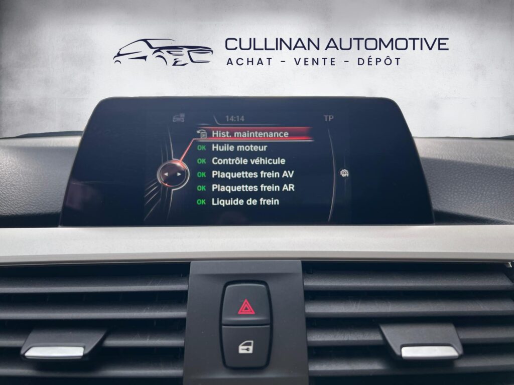 BMW 316 Touring gris métallisé break vue de l'intérieur - Cullinan Automotive