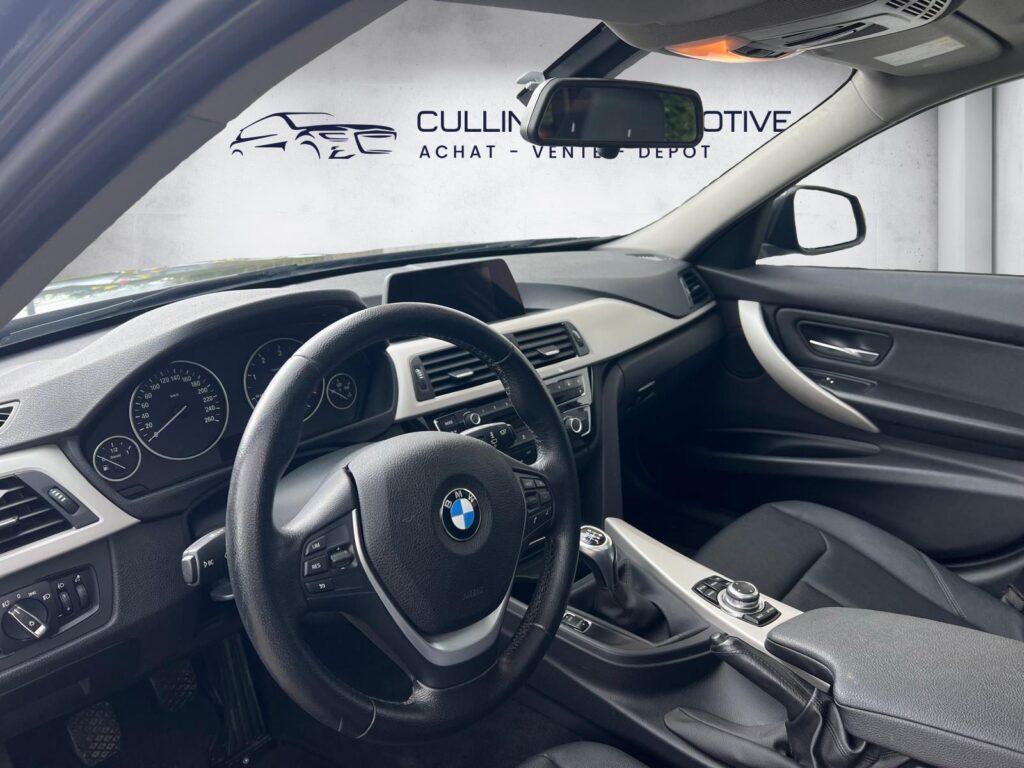 BMW 316 Touring gris métallisé break vue de l'intérieur - Cullinan Automotive