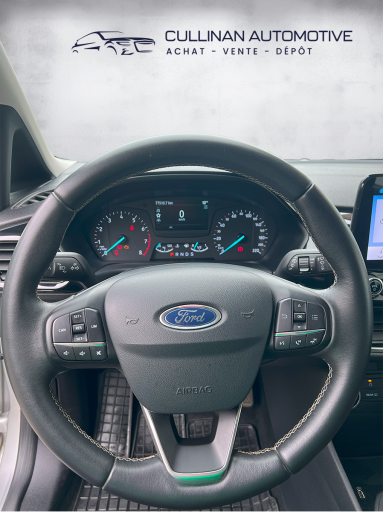 Ford Fiesta argentée en excellent état vue de l'intérieur – Cullinan Automotive