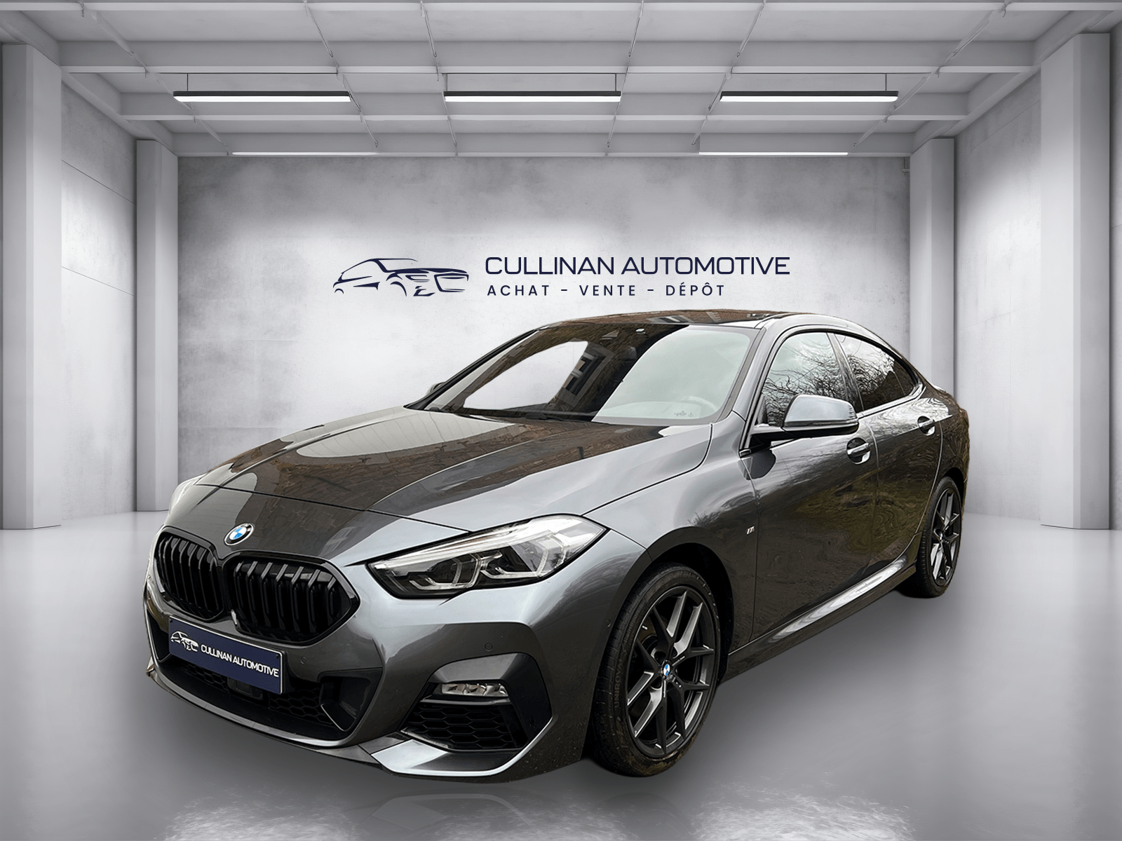BMW 216dA gris métallisé berline - Cullinan Automotive