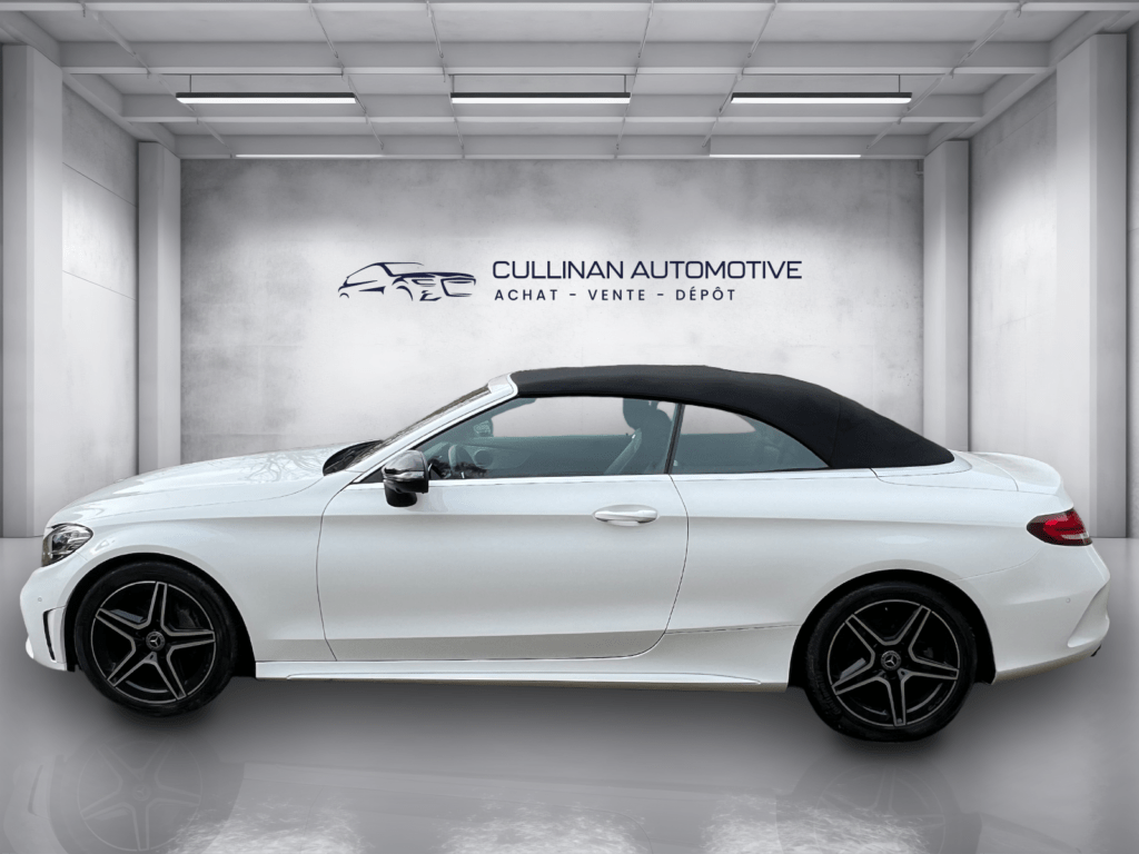 Mercedes C180 blanche décapotable – Cullinan Automotive