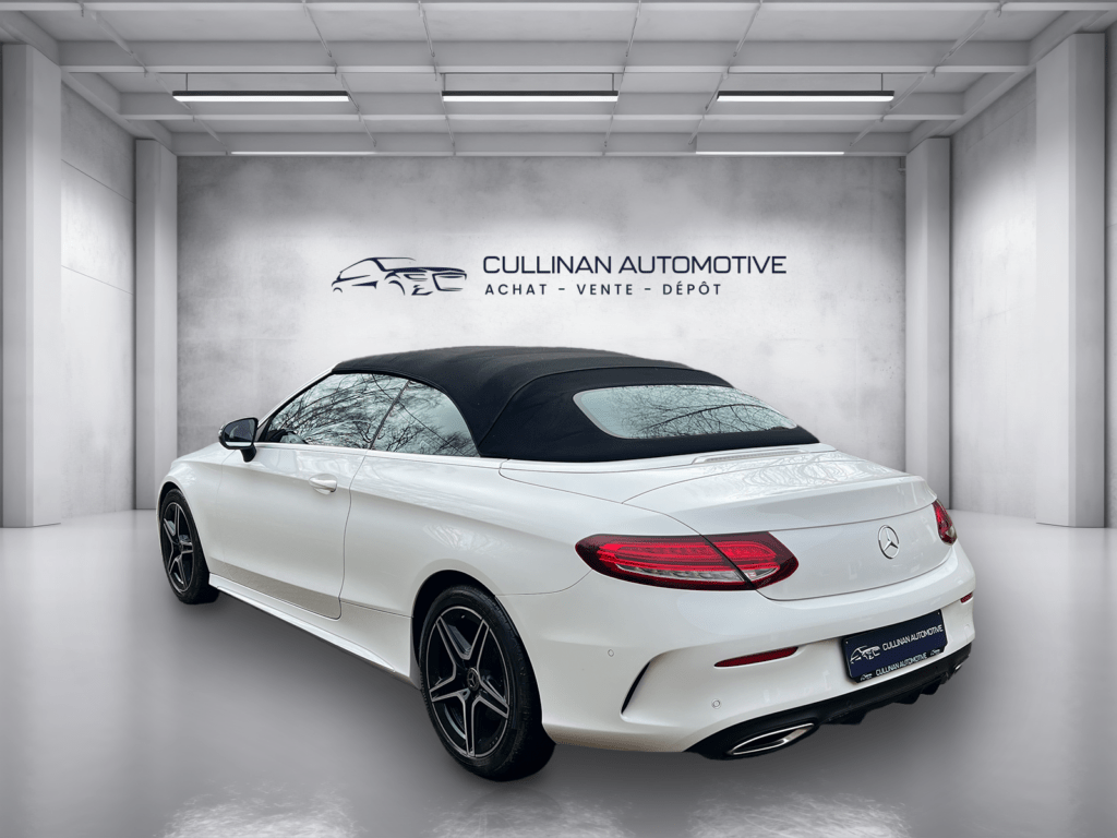 Mercedes C180 blanche décapotable – Cullinan Automotive