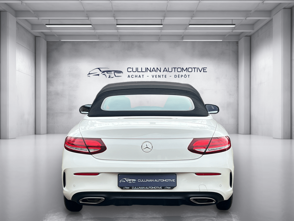 Mercedes C180 blanche décapotable – Cullinan Automotive