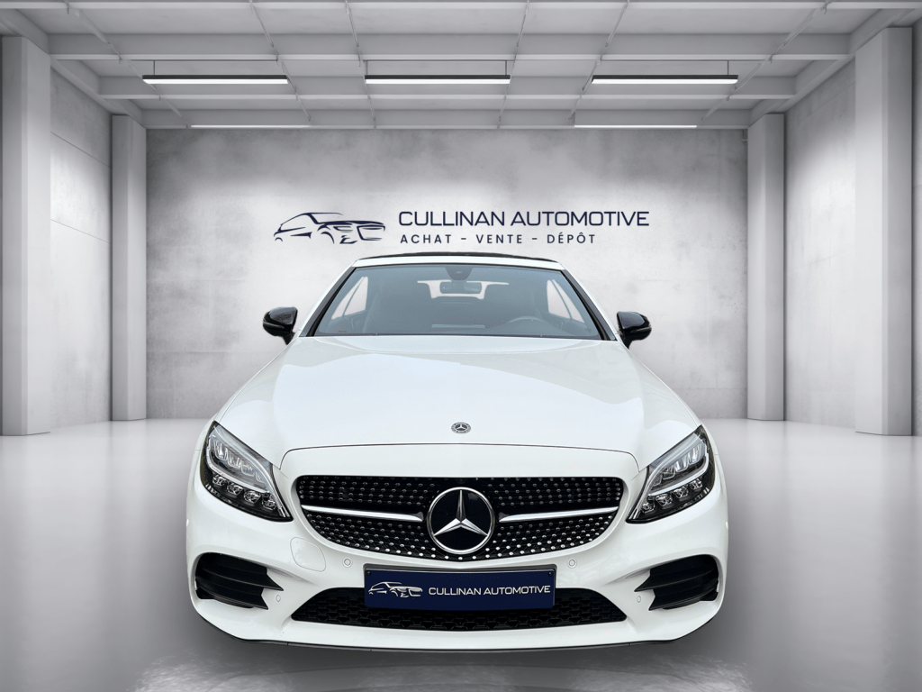Mercedes C180 blanche décapotable – Cullinan Automotive