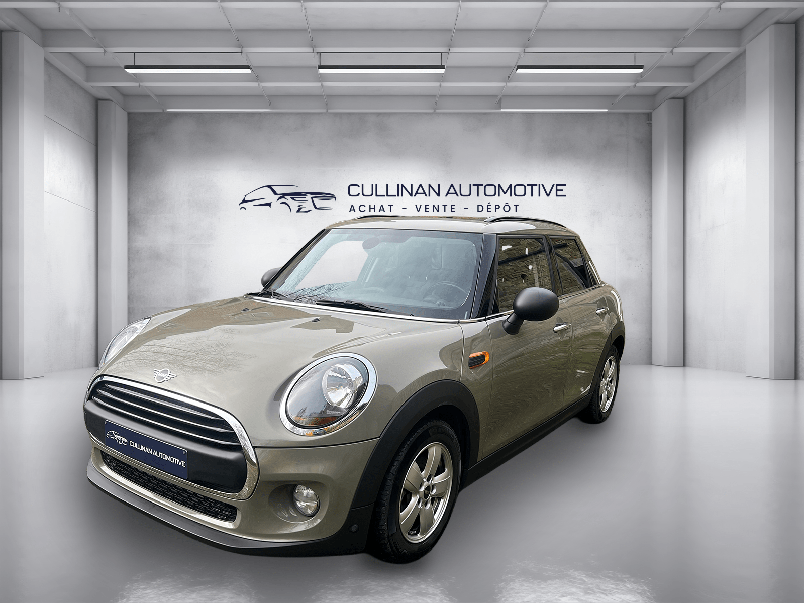 Mini One beige métallisé citadine - Cullinan Automotive