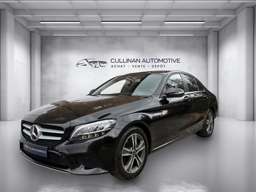 Mercedes C160 noire berline élégante – Cullinan Automotive