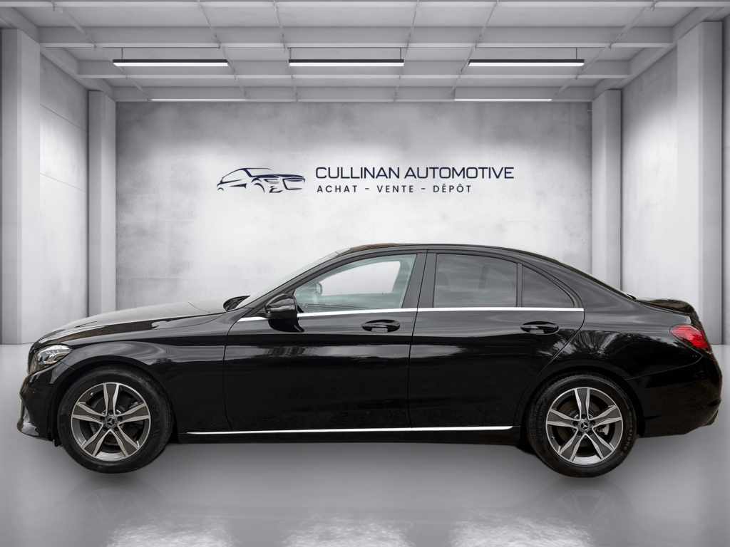 Mercedes C160 noire berline élégante – Cullinan Automotive