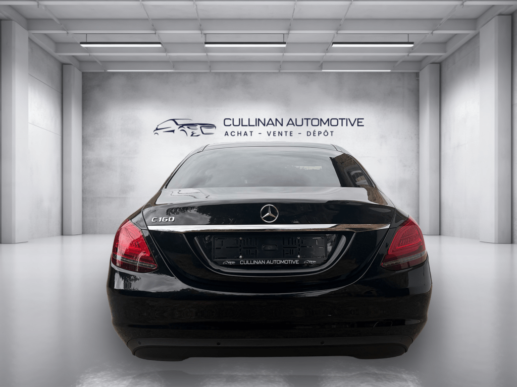 Mercedes C160 noire berline élégante – Cullinan Automotive