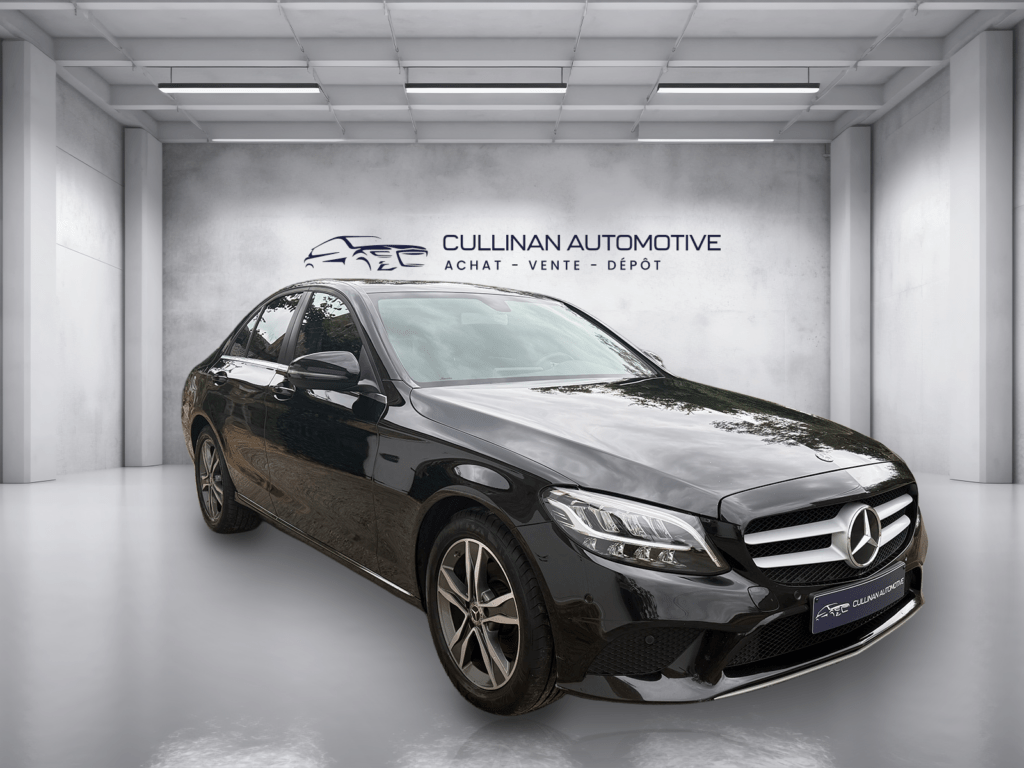 Mercedes C160 noire berline élégante – Cullinan Automotive