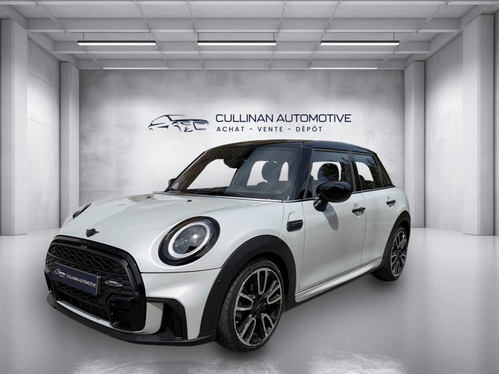 Mini Cooper JCW blanche métallisée sportive – Cullinan Automotive