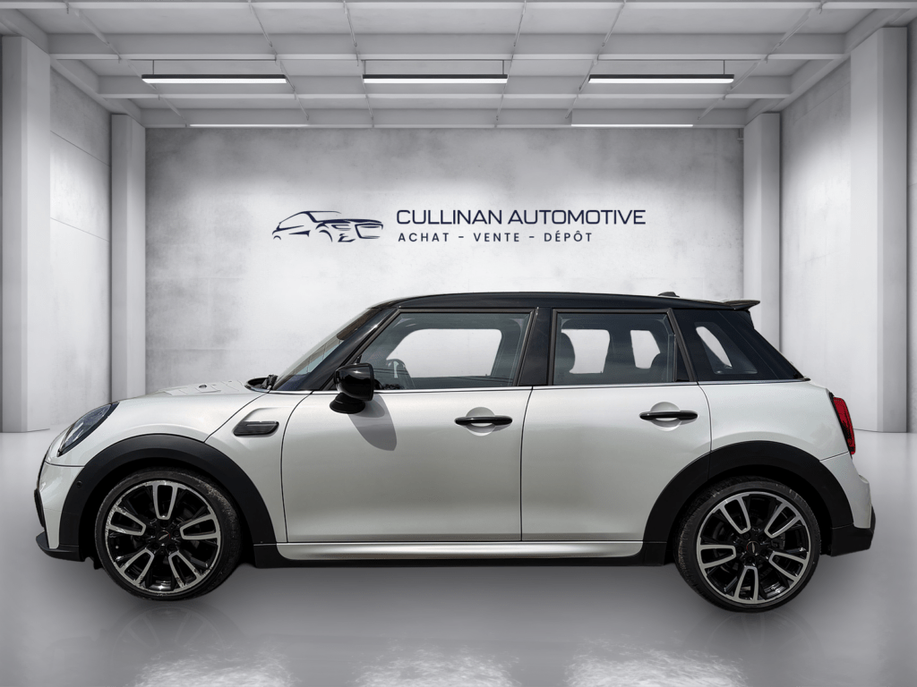 Mini Cooper JCW blanche métallisée sportive – Cullinan Automotive