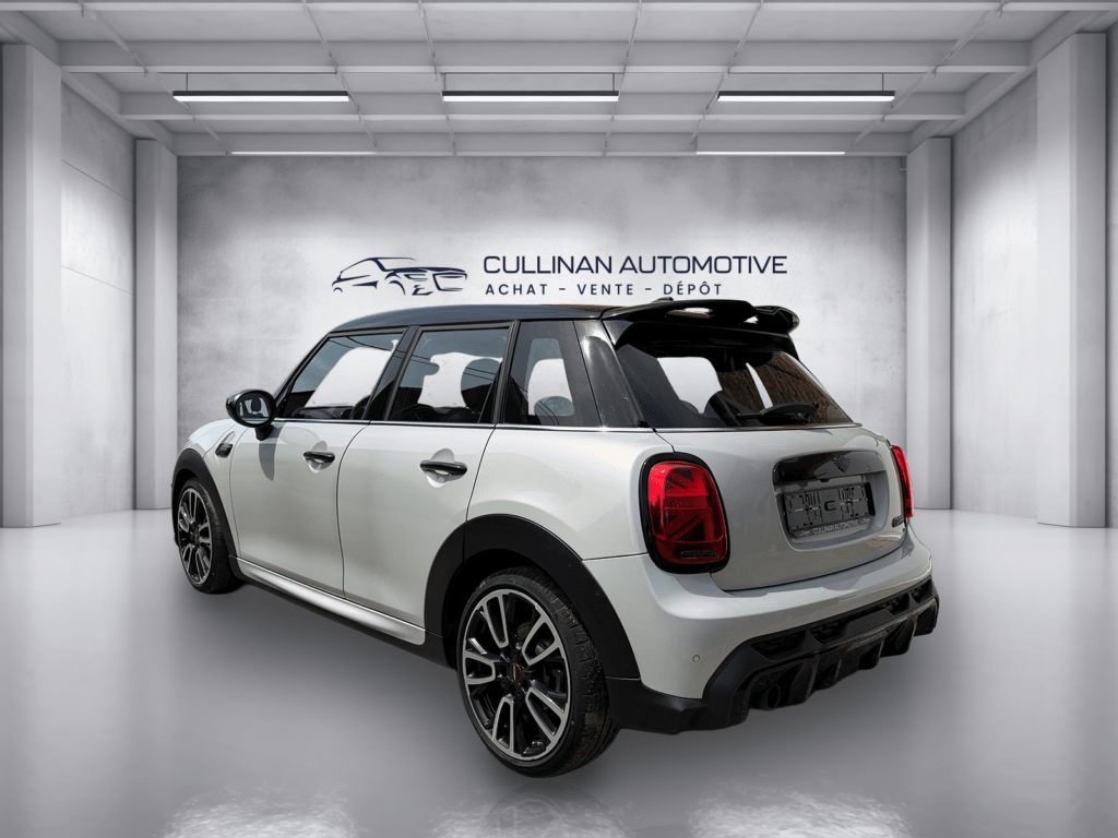 Mini Cooper JCW blanche métallisée sportive – Cullinan Automotive