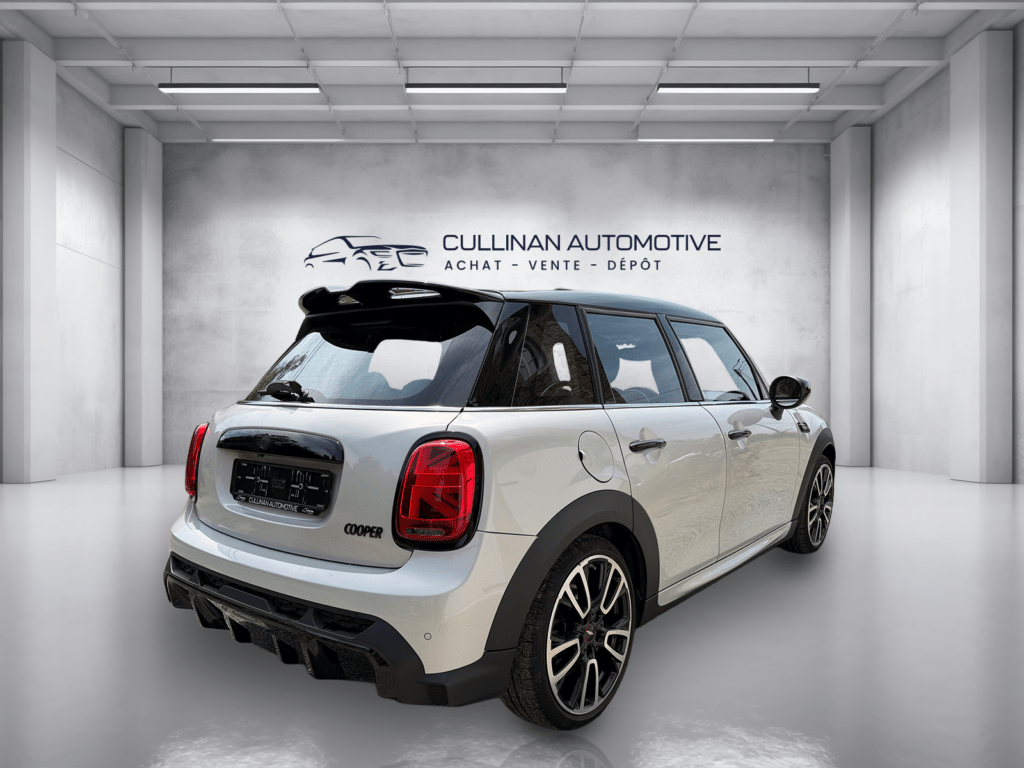 Mini Cooper JCW blanche métallisée sportive – Cullinan Automotive