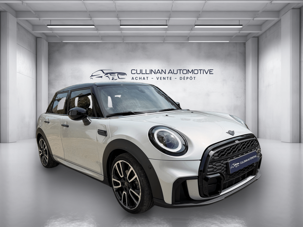 Mini Cooper JCW blanche métallisée sportive – Cullinan Automotive