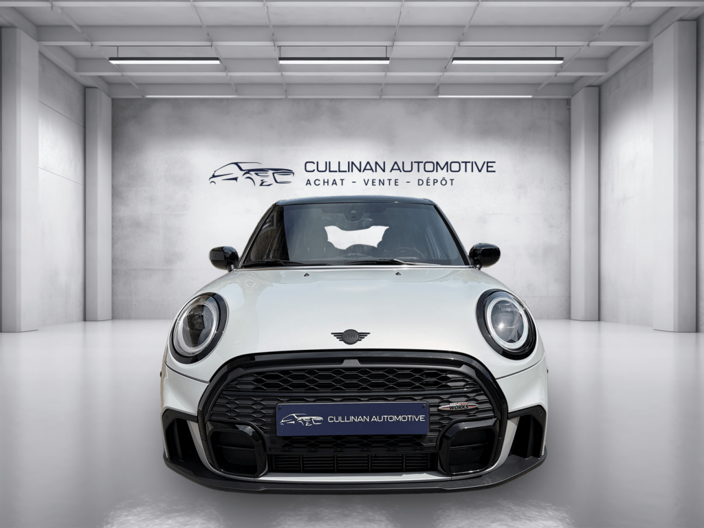 Mini Cooper JCW blanche métallisée sportive – Cullinan Automotive