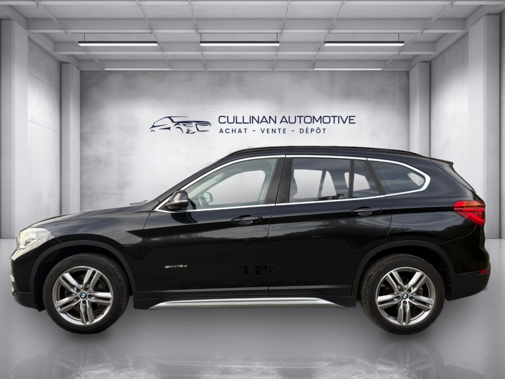 BMW X1 noire élégante avec intérieur cuir – Cullinan Automotive