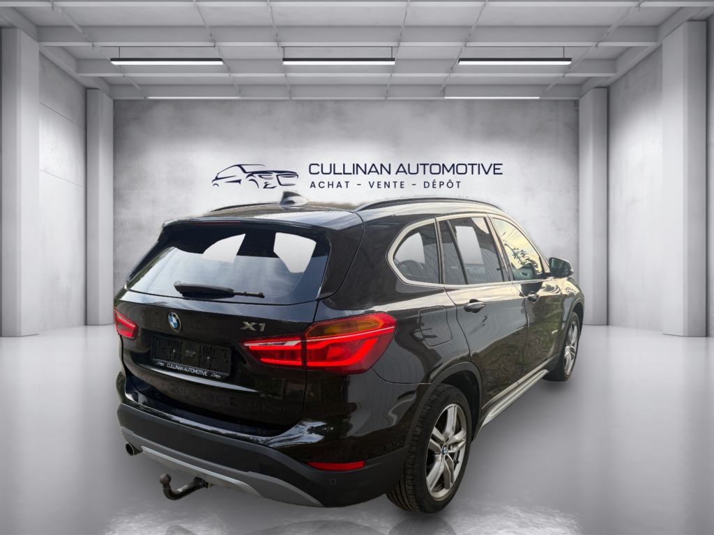 BMW X1 noire élégante avec intérieur cuir – Cullinan Automotive